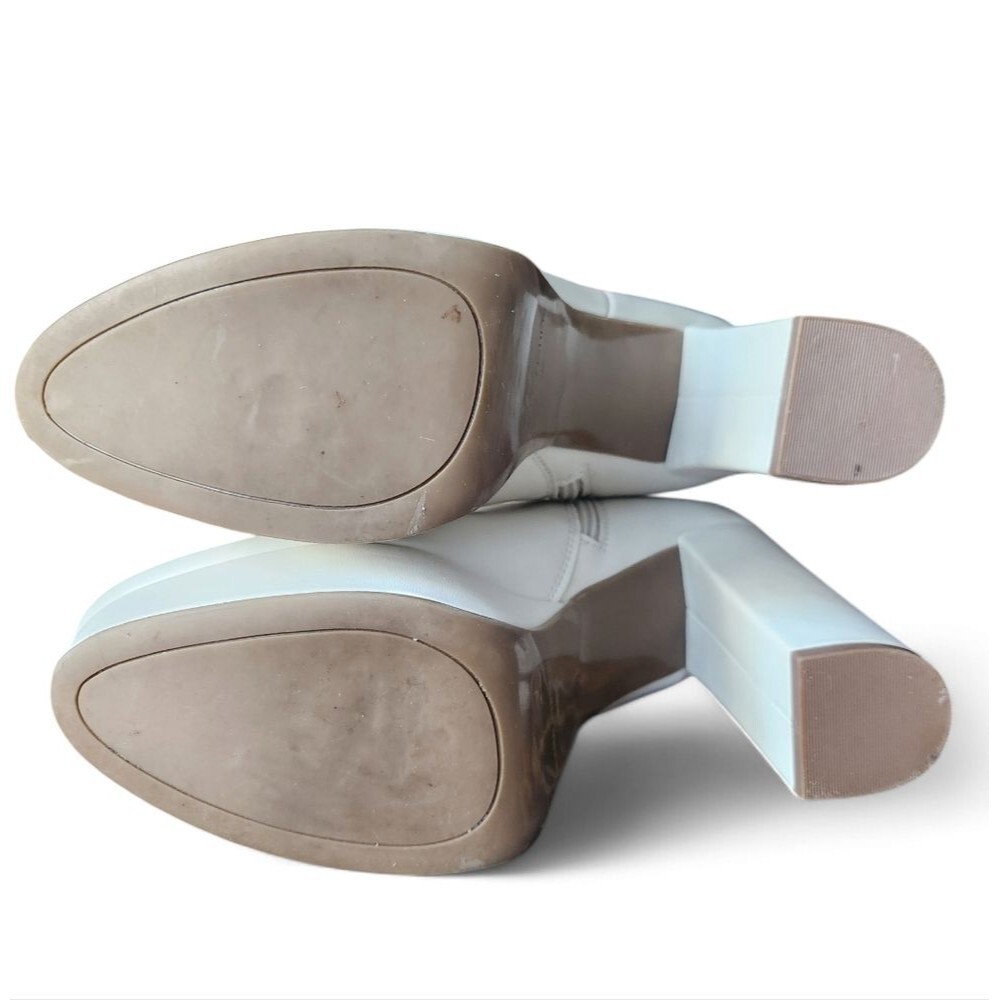 Marc fisher Lolita Boots Cream 10 - Picture 10 of 14